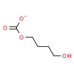 ChemSpider 2D Image | 4-Hydroxybutyl carbonate | C5H9O4