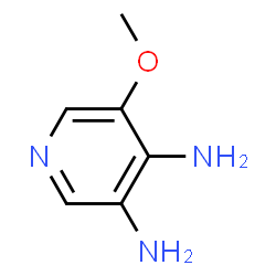 ChemSpider 2D Image | 5-Methoxy-3,4-pyridinediamine | C6H9N3O