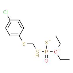 ChemSpider 2D Image | CSID:14401736 | C11H16ClO2PS3