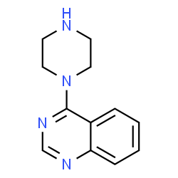 ChemSpider 2D Image | 4-(1-Piperazinyl)quinazoline | C12H14N4