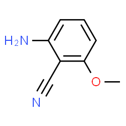 ChemSpider 2D Image | 2-Amino-6-methoxybenzonitrile | C8H8N2O