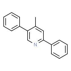 ChemSpider 2D Image | 4-Methyl-2,5-diphenylpyridine | C18H15N
