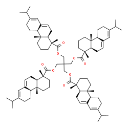 ChemSpider 2D Image | Pentaerythritol tetraabietate | C85H124O8