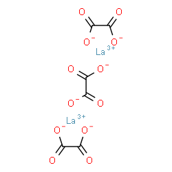 ChemSpider 2D Image | Lanthanum oxalate | C6La2O12