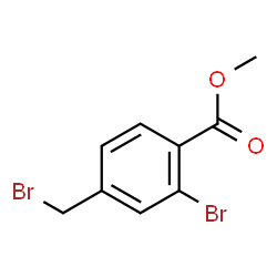 ChemSpider 2D Image | methyl 2-bromo-4-bromomethylbenzoate | C9H8Br2O2