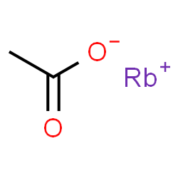 ChemSpider 2D Image | Rubidium acetate | C2H3O2Rb