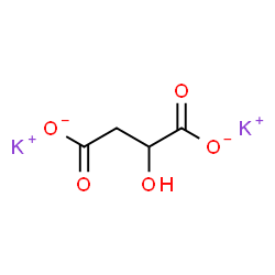 ChemSpider 2D Image | Potassium malate | C4H4K2O5