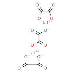 ChemSpider 2D Image | NEODYMIUM OXALATE | C6Nd2O12