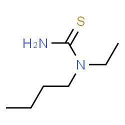 ChemSpider 2D Image | 1-Butyl-1-ethylthiourea | C7H16N2S