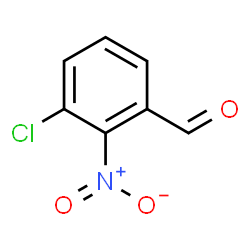 ChemSpider 2D Image | 3-Chloro-2-nitrobenzaldehyde | C7H4ClNO3