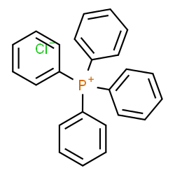 ChemSpider 2D Image | Tetraphenylphosphonium chloride | C24H20ClP