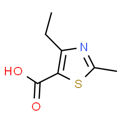 ChemSpider 2D Image | 4-Ethyl-2-methyl-1,3-thiazole-5-carboxylic acid | C7H9NO2S