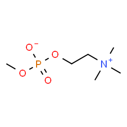 ChemSpider 2D Image | Methyl 2-(trimethylammonio)ethyl phosphate | C6H16NO4P