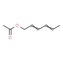 ChemSpider 2D Image | Hexa-2,4-dienyl acetate | C8H12O2