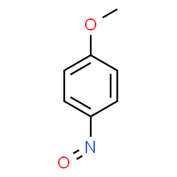 ChemSpider 2D Image | 1-Methoxy-4-nitrosobenzene | C7H7NO2