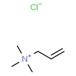 ChemSpider 2D Image | Allyltrimethylammonium chloride | C6H14ClN
