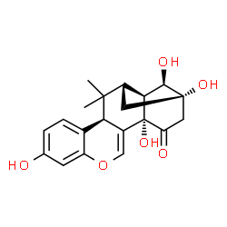 ChemSpider 2D Image | Miroestrol | C20H22O6