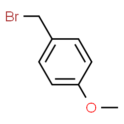 ChemSpider 2D Image | 4-(Bromomethyl)anisole | C8H9BrO
