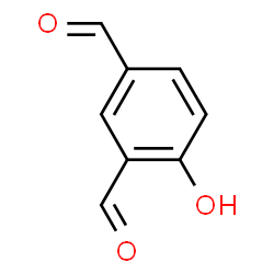 ChemSpider 2D Image | 5-Formylsalicylaldehyde | C8H6O3