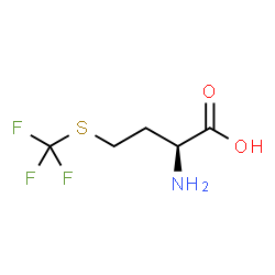 ChemSpider 2D Image | trifluoromethionine | C5H8F3NO2S