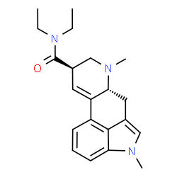 ChemSpider 2D Image | N1-Methyl-lysergic acid diethylamide | C21H27N3O