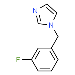 ChemSpider 2D Image | 1-(3-Fluorobenzyl)-1H-imidazole | C10H9FN2