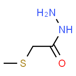 ChemSpider 2D Image | 2-(Methylsulfanyl)acetohydrazide | C3H8N2OS