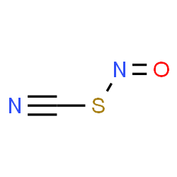 ChemSpider 2D Image | Nitrilo(nitrososulfanyl)methane | CN2OS