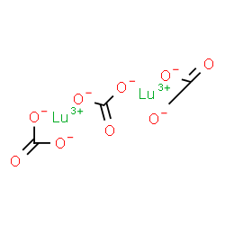 ChemSpider 2D Image | Lutetium carbonate (2:3) | C3Lu2O9