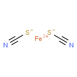 ChemSpider 2D Image | ferrous thiocyanate | C2FeN2S2