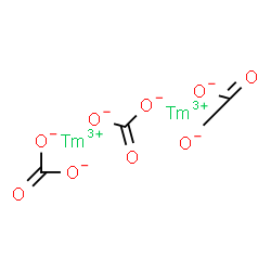 ChemSpider 2D Image | Thulium carbonate (2:3) | C3O9Tm2
