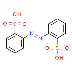 ChemSpider 2D Image | 2,2'-disulfoazobenzene | C12H10N2O6S2