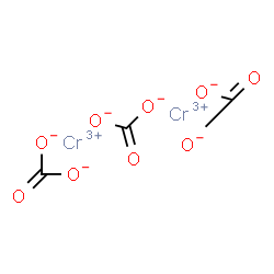ChemSpider 2D Image | Chromium(3+) carbonate (2:3) | C3Cr2O9