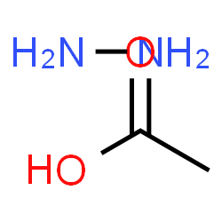 ChemSpider 2D Image | Hydrazine Acetate | C2H8N2O2