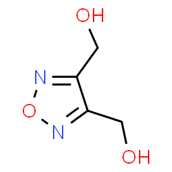 ChemSpider 2D Image | 1,2,5-Oxadiazole-3,4-diyldimethanol | C4H6N2O3