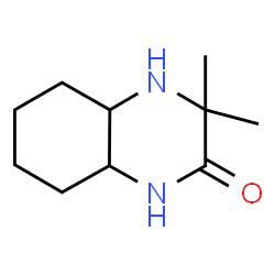 ChemSpider 2D Image | 3,3-dimethyl-decahydroquinoxalin-2-one | C10H18N2O