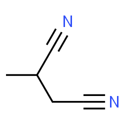 ChemSpider 2D Image | 2-Methylsuccinonitrile | C5H6N2