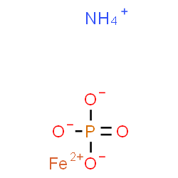 ChemSpider 2D Image | Ammonium iron(2+) phosphate (1:1:1) | H4FeNO4P