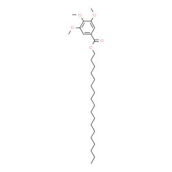 ChemSpider 2D Image | Octadecyl 3,4,5-trimethoxybenzoate | C28H48O5