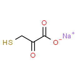 ChemSpider 2D Image | Sodium mercaptopyruvate | C3H3NaO3S