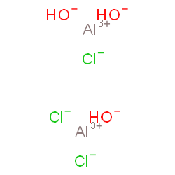 ChemSpider 2D Image | Aluminium chloride hydroxide (2:3:3) | H3Al2Cl3O3