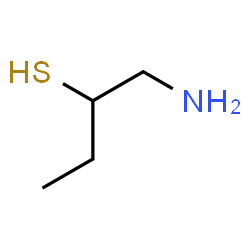 ChemSpider 2D Image | 1-Amino-2-butanethiol | C4H11NS