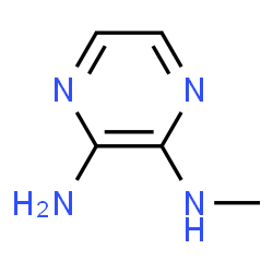 ChemSpider 2D Image | N-Methyl-2,3-pyrazinediamine | C5H8N4