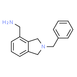 ChemSpider 2D Image | (2-benzylisoindolin-4-yl)methanamine | C16H18N2