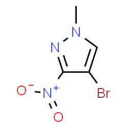 ChemSpider 2D Image | 4-bromo-1-methyl-3-nitropyrazole | C4H4BrN3O2