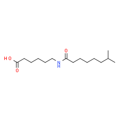 ChemSpider 2D Image | 6-((ISONONOYL)AMINO)HEXANOIC ACID | C15H29NO3