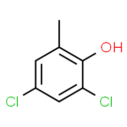 ChemSpider 2D Image | 4,6-Dichlorocresol | C7H6Cl2O