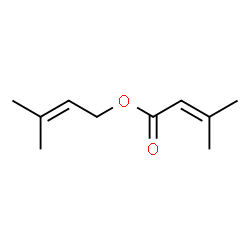 ChemSpider 2D Image | Prenyl senecioate | C10H16O2