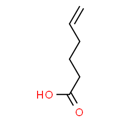 ChemSpider 2D Image | 5-Hexenoic acid | C6H10O2
