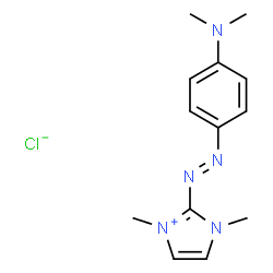 ChemSpider 2D Image | Basic Red 51 | C13H18ClN5